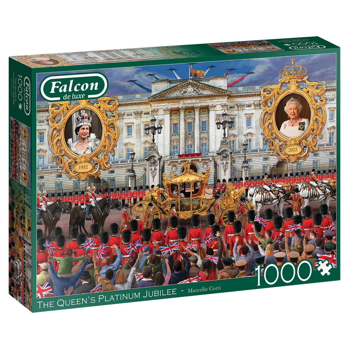 Falcon The Queen's Platinum Jubilee 1000 Teile Puzzle Falcon-11371