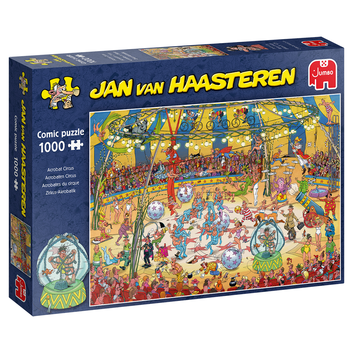 Jan van Haasteren - Zirkus Akrobatik - 1000 Teile (JUM9089)