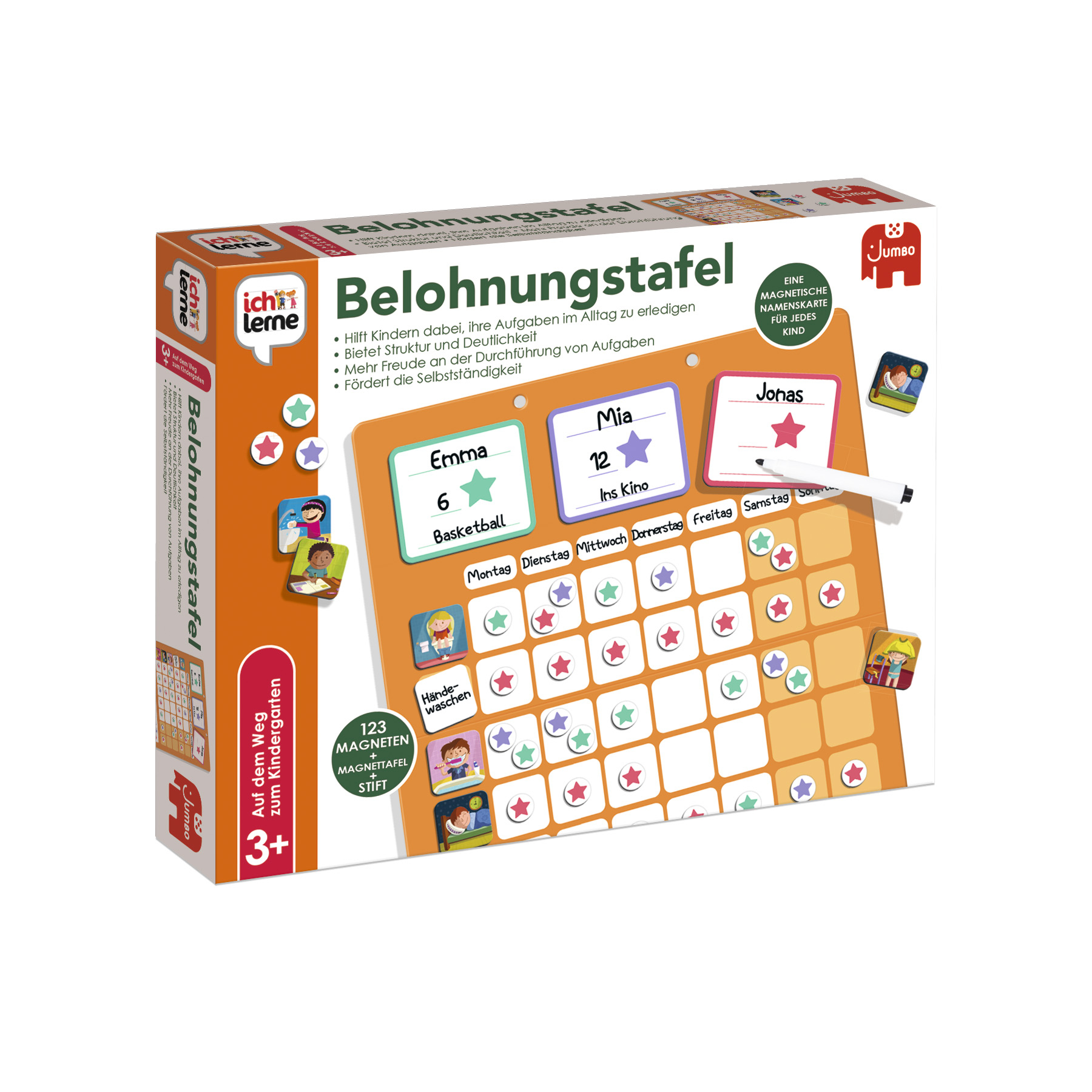 Jumbo Belohnungstafel Lernspiel, 1 St.
