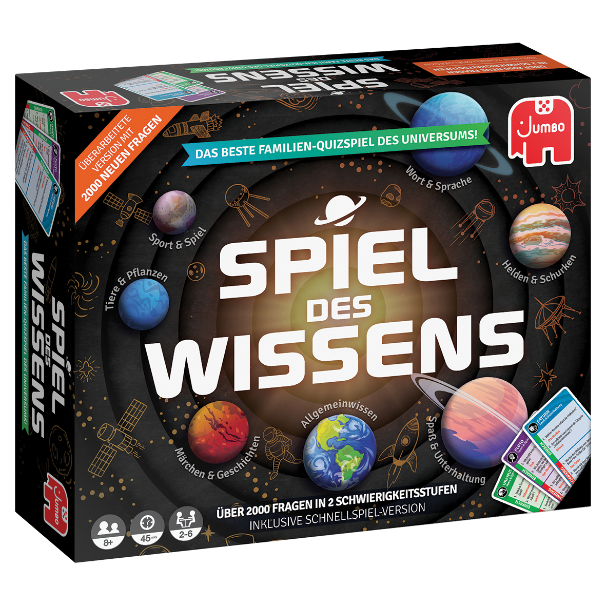 Jumbo Spiel des Wissens Brettspiel, 1 St.