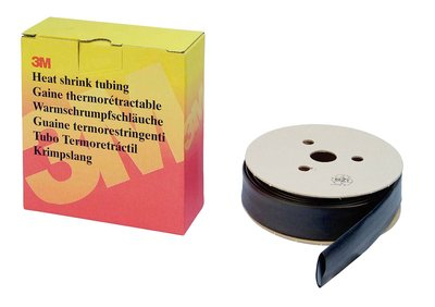 3M Deutschland Warmschrumpfschlauch Rolle 1,6/0,8mm,sw,dünnw. HSR 1,6/0,8 sw Schrumpfrate 2:1, Innendurchmesser vor Schrumpf 1,6mm, Innendurchmesser nach Schrumpf 0,8mm, Wandstärke nach Schrumpf 0,4mm, Länge 12m, Betriebstemperatur -55 ... 135°C, Far
