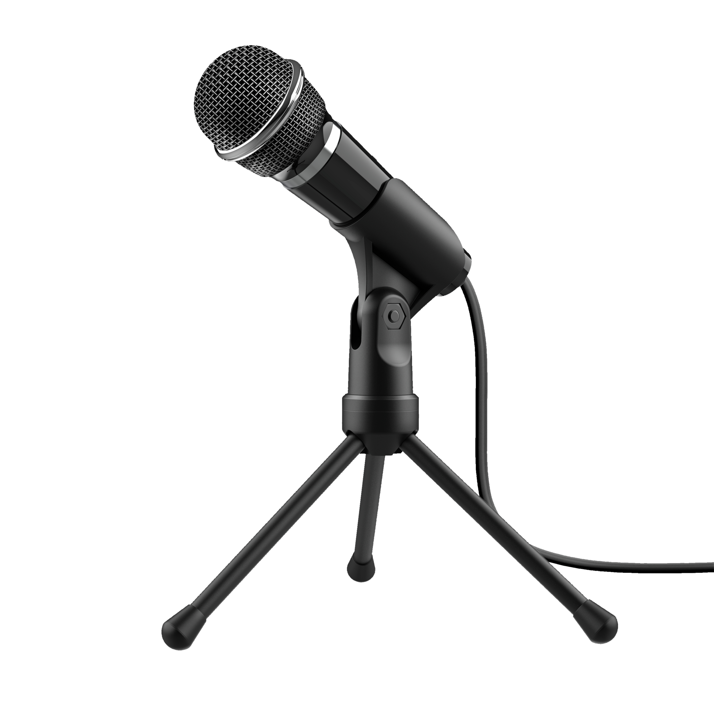 PC-Mikrofon All-round Starzz, mit Stummschaltung und Standfuß