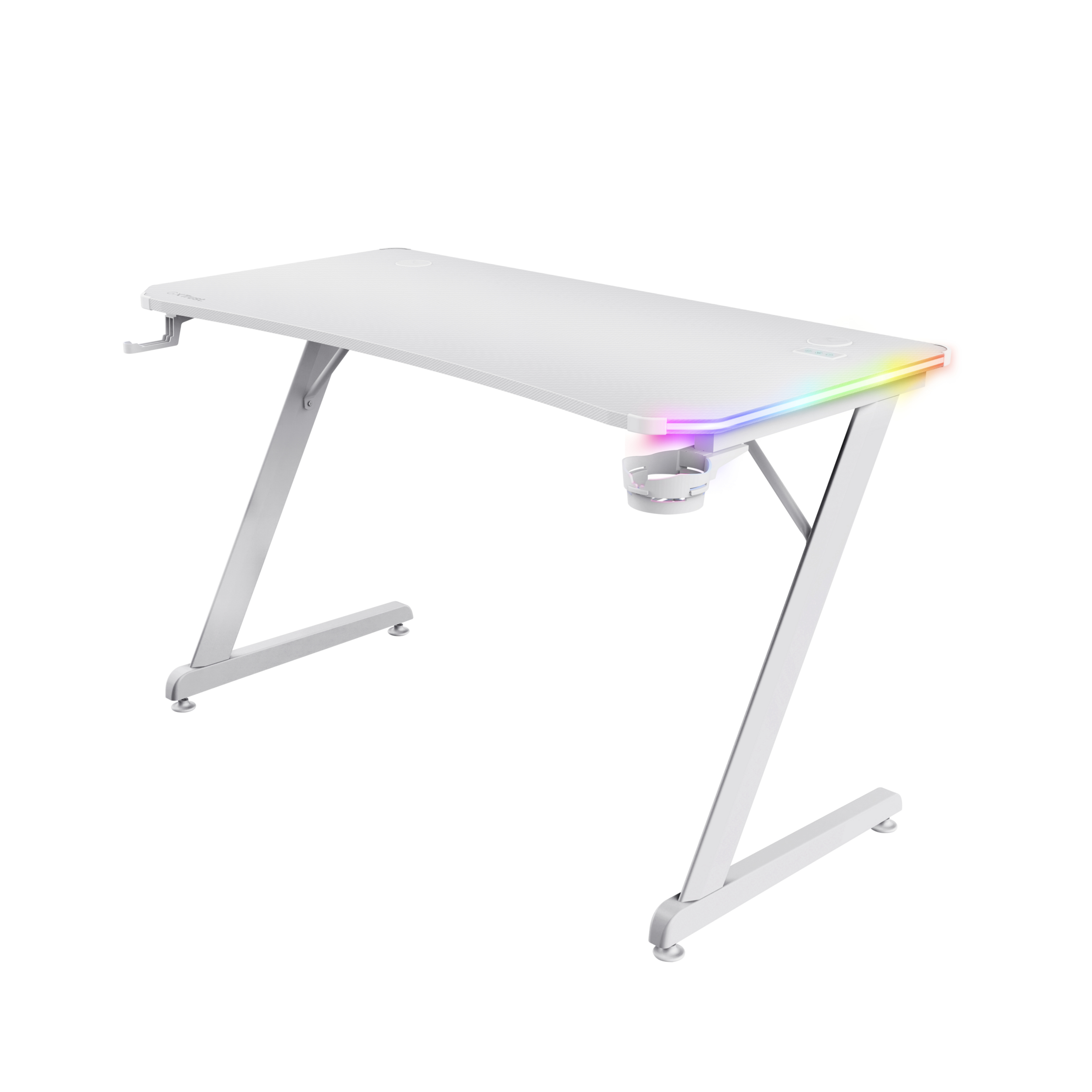 Trust GXT 709W Luminus Gaming-Tisch (25328)