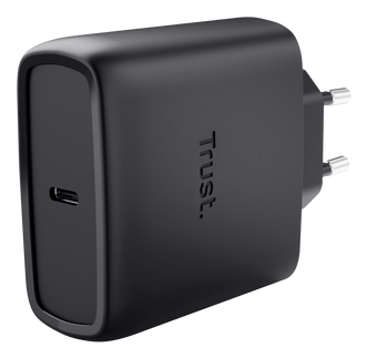 TRUST COMPUTER MAXO 65W USB-C GAN CHARGER BLAC . (25523)