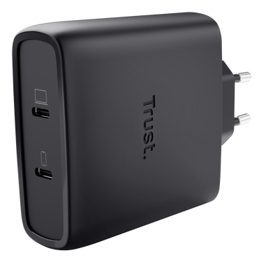 Maxo Dual USB-C GaN Ladegerät (100W) schwarz