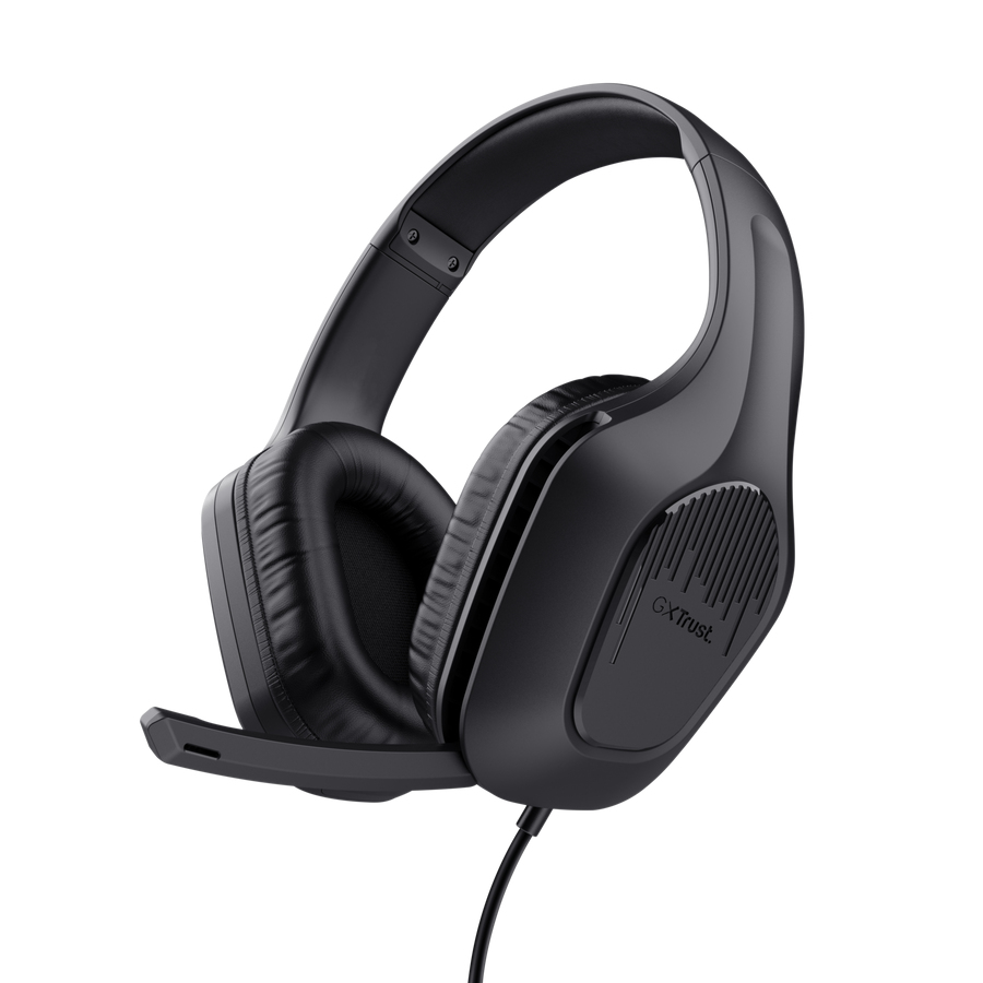 Trust Gaming GXT417 ZIROX Headset für Konsole federleichtes. ohrumschließendes Gaming-Headset, für PC und Konsolen, weiß (25885)