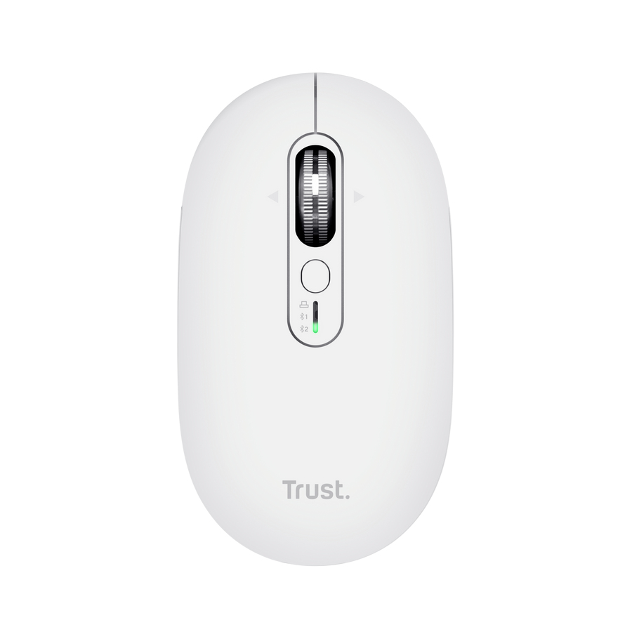 TRUST COMPUTER SERON HYPSCROLL SLIM WRLS MOUSE WHT (26019)