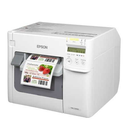 EPSON ColorWorks TM-C3500 Etikettendrucker weiß