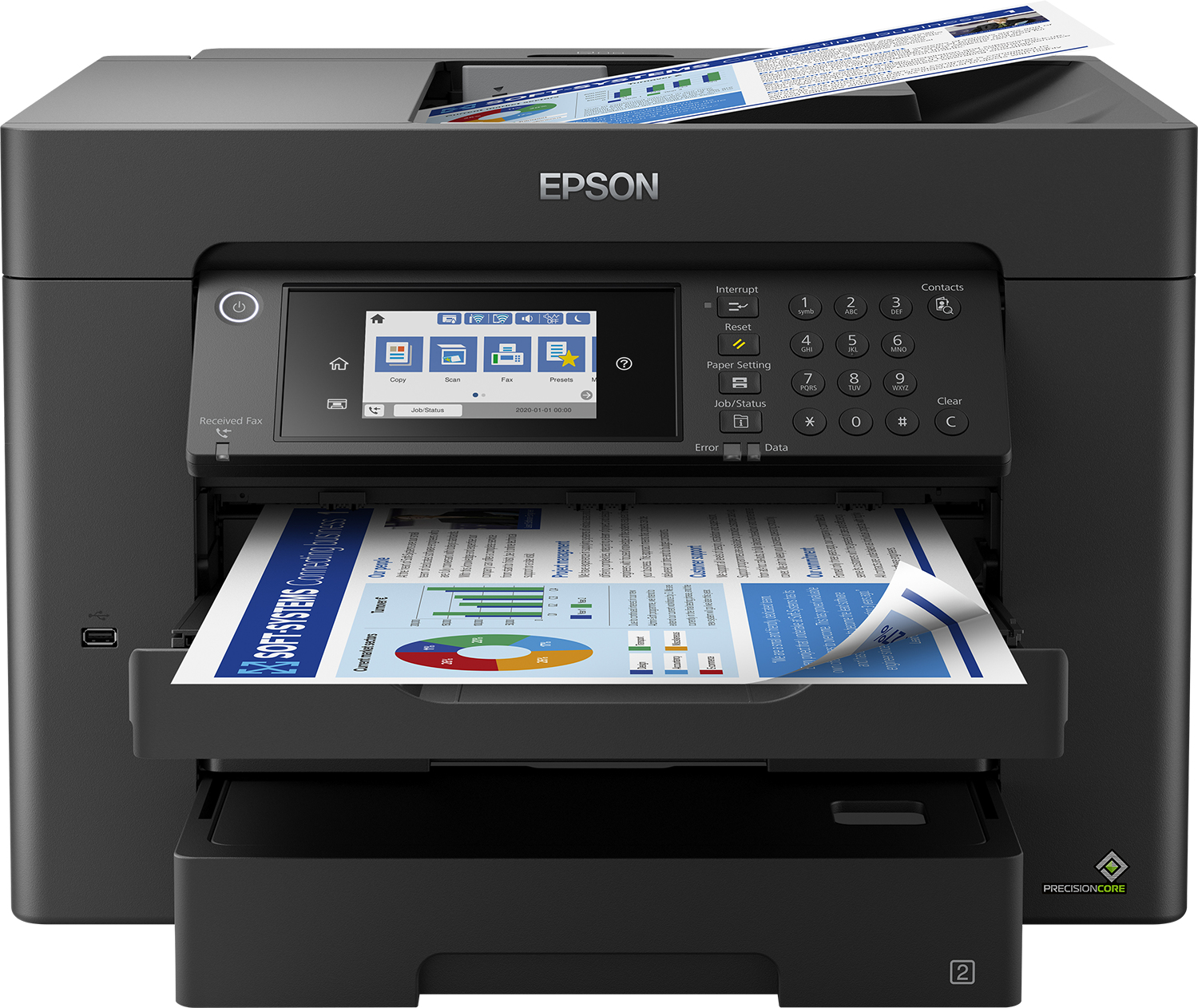 Epson Epson WorkForce WF-7840DTWF 4in1 Multifunktionsdrucker A3