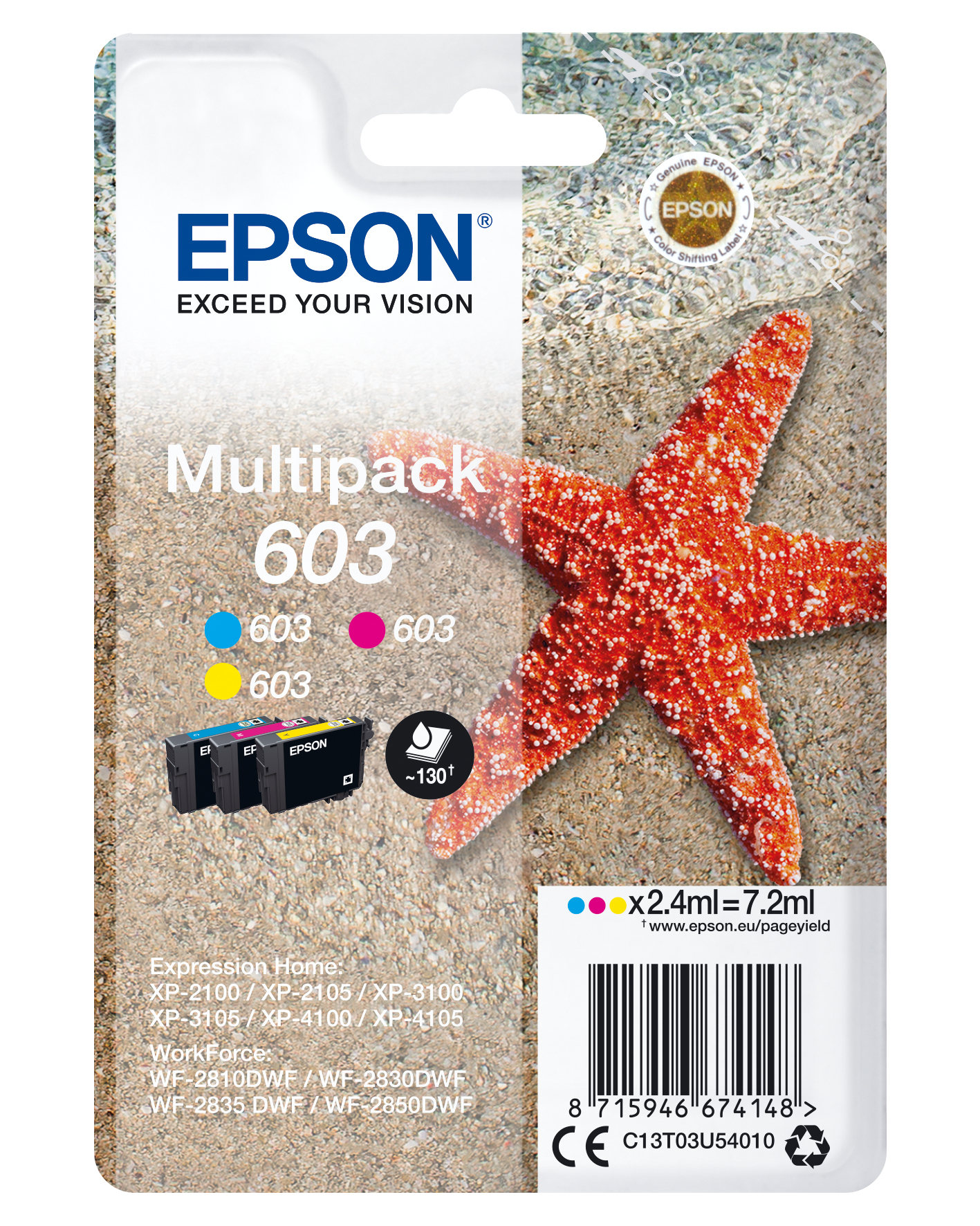 Epson Epson Tintenpatronen Multipack 603 (3Farben)