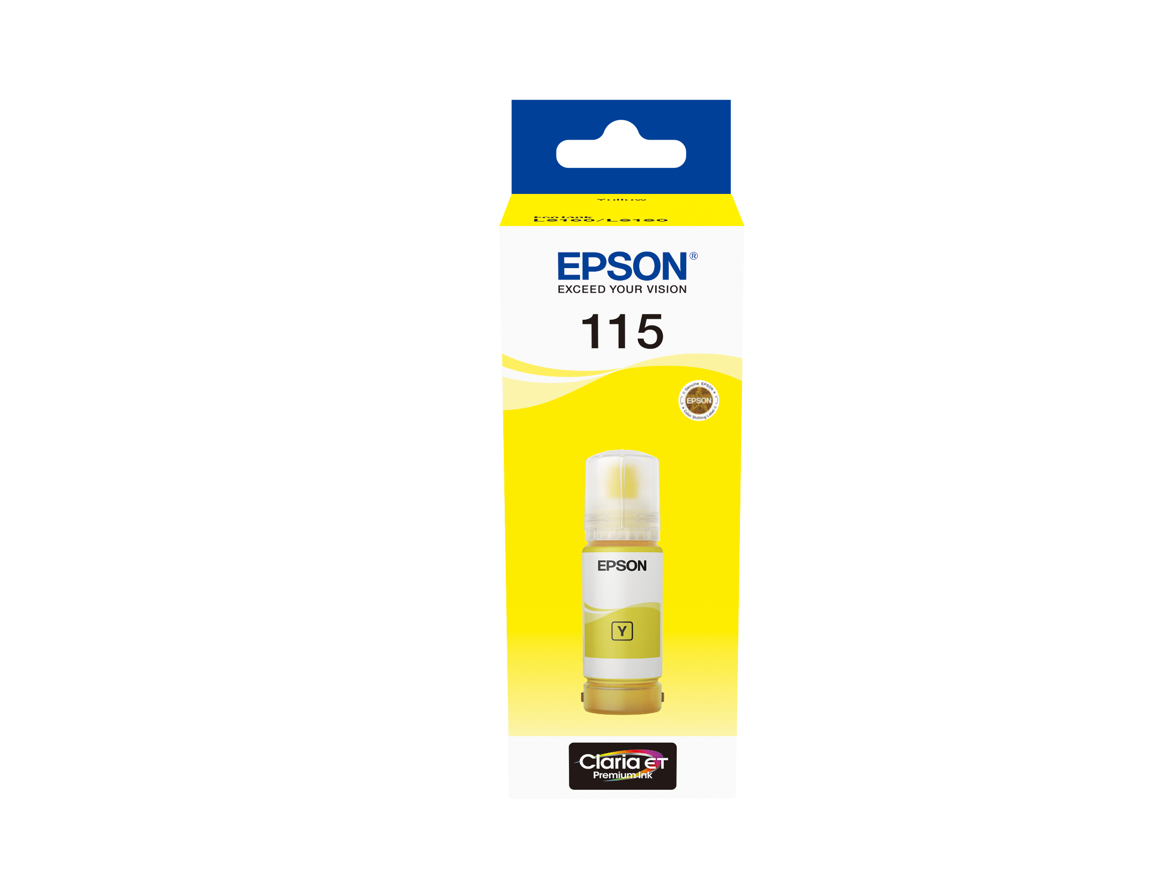 Epson Ink/115 EcoTank Yellow ink bottle (C13T07D44A)