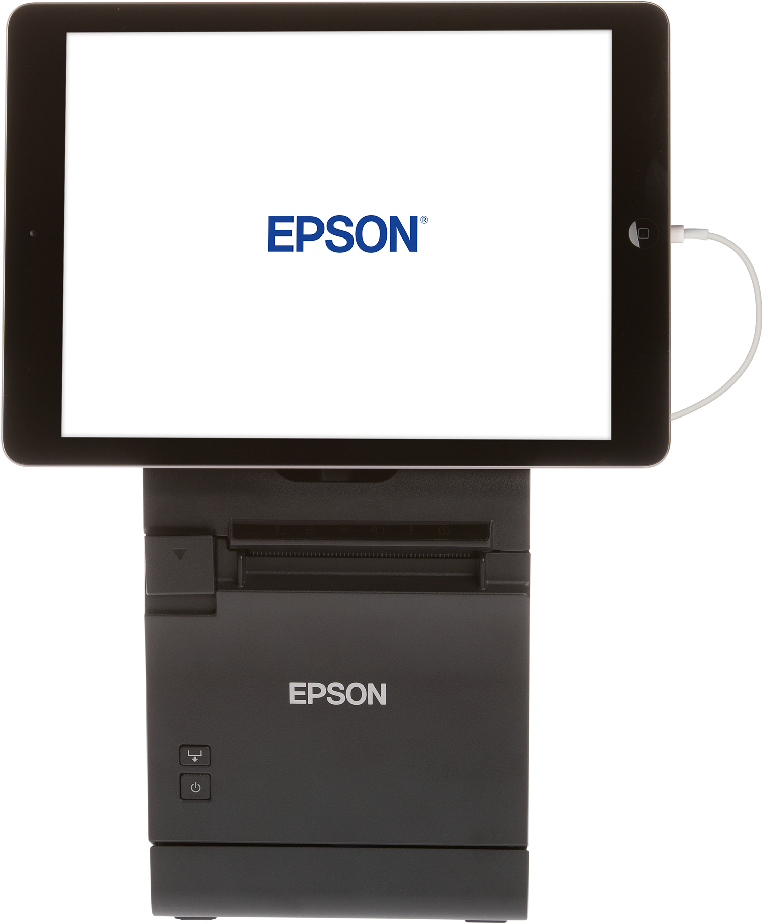 Epson TM m30II-S (012A0) - Belegdrucker - Thermozeile - Rolle (7,95 cm) - 203 x 203 dpi - bis zu 250 mm/Sek. - USB 2.0, LAN, USB 2.0-Host, Lightning - Schneider - Schwarz