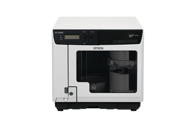 Epson Discproducer PP-100NII - Disk-Kopiergerät - Steckplätze: 100 - DVD±R (±R DL) x 2 - Gigabit Ethernet - extern