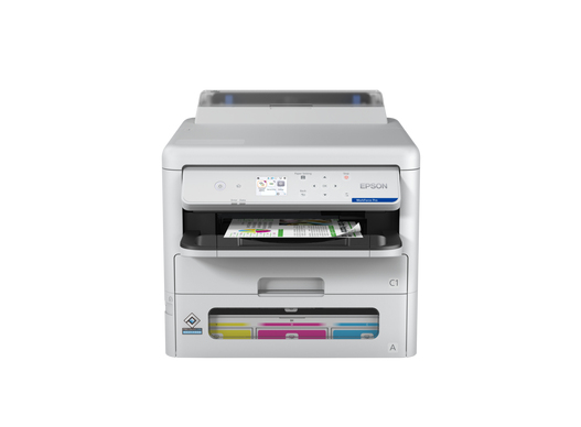 Epson WorkForce Pro EP-C800RDW - Drucker - Farbe - Duplex - Tintenstrahl - A4/Legal - 4800 x 1200 dpi - Kapazität: 330 Blätter - USB 2,0, Gigabit LAN, Wi-Fi(ac) (C11CK21401)