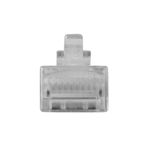ACT RJ48 (10P/10C) modulaire connector for flat cable. Connector: RJ-48 (10P/10C) Rj48 plug 10p10c mudular cable (TD110)