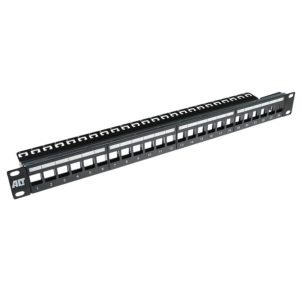 ACT PP1030 - Schwarz - ABS - SPCC - 1U - 482,6 mm - 43,6 mm - 92,3 mm (PP1030)