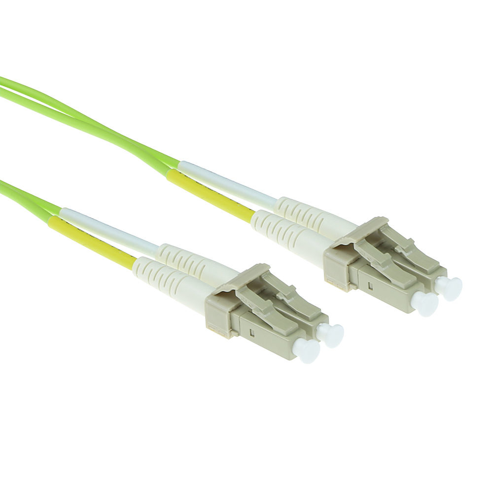ACT 5 meter LSZH Multimode 50/125 OM5 fiber patch cable duplex with LC connectors. (RL5805)