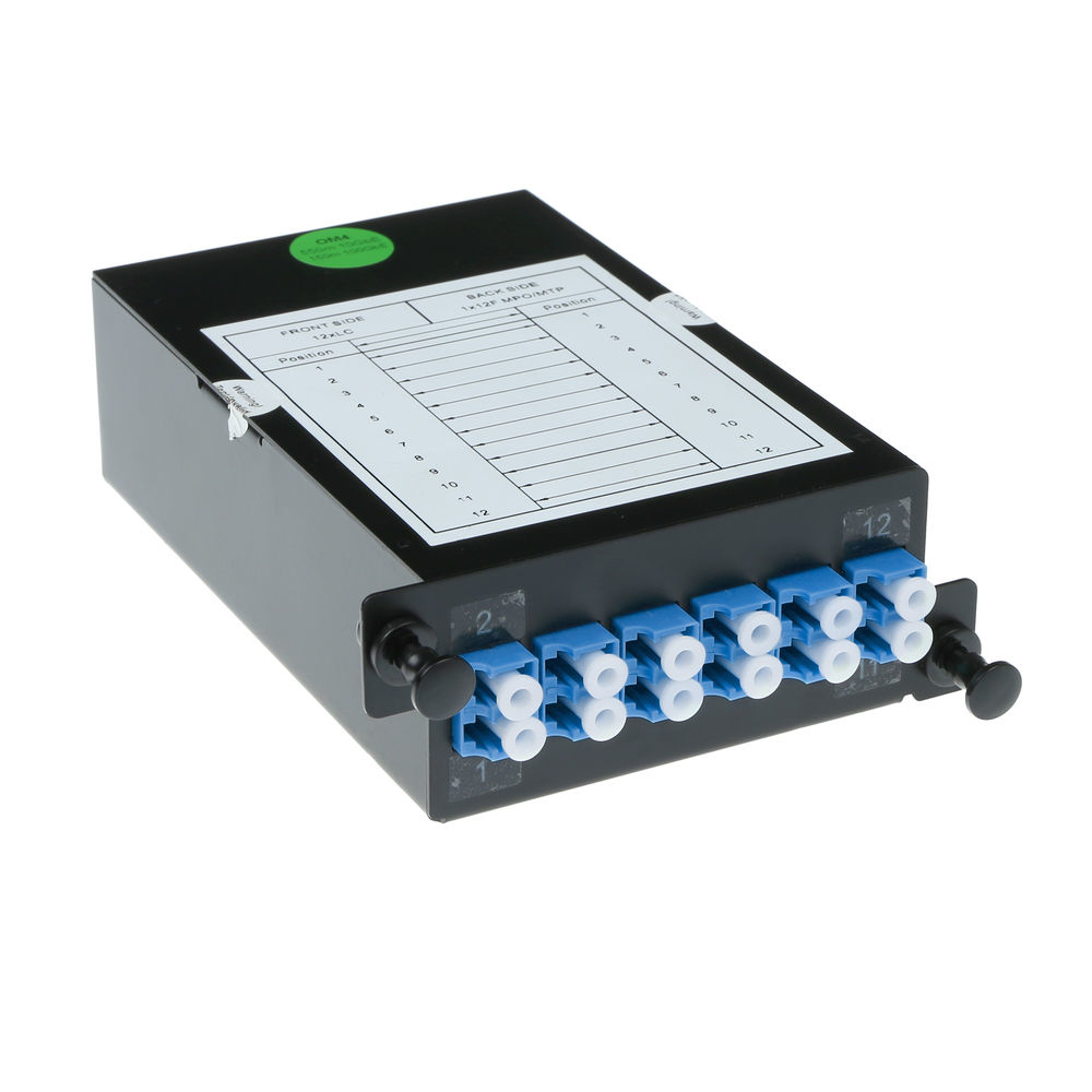 ACT Fanout cassette 12 fibers MTP?-MPO Low Loss OS2 (FA2055)