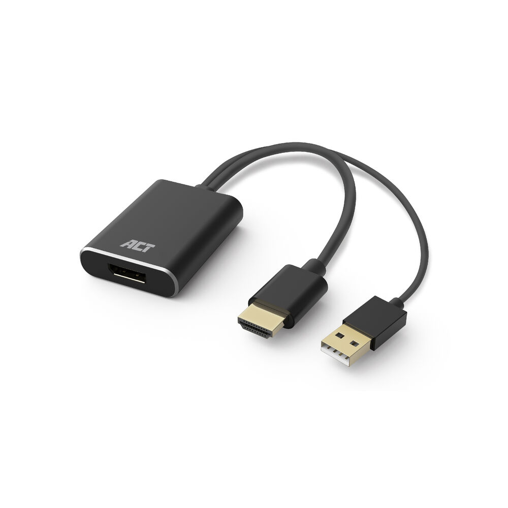 ACT HDMI to DisplayPort adapter, 4K@60Hz (AC7536)