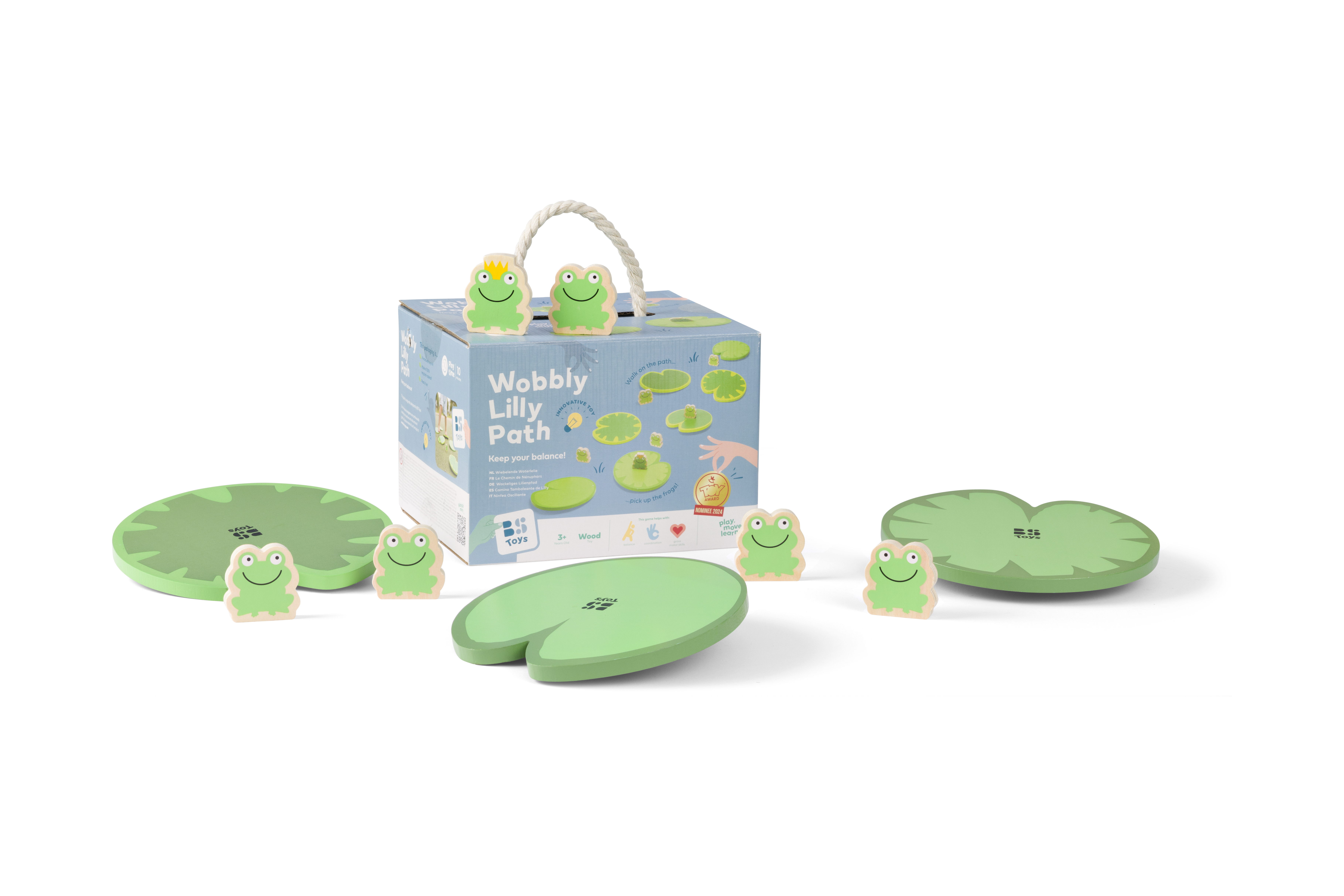 BS Toys Balancierspiel "Wackel Pfad"