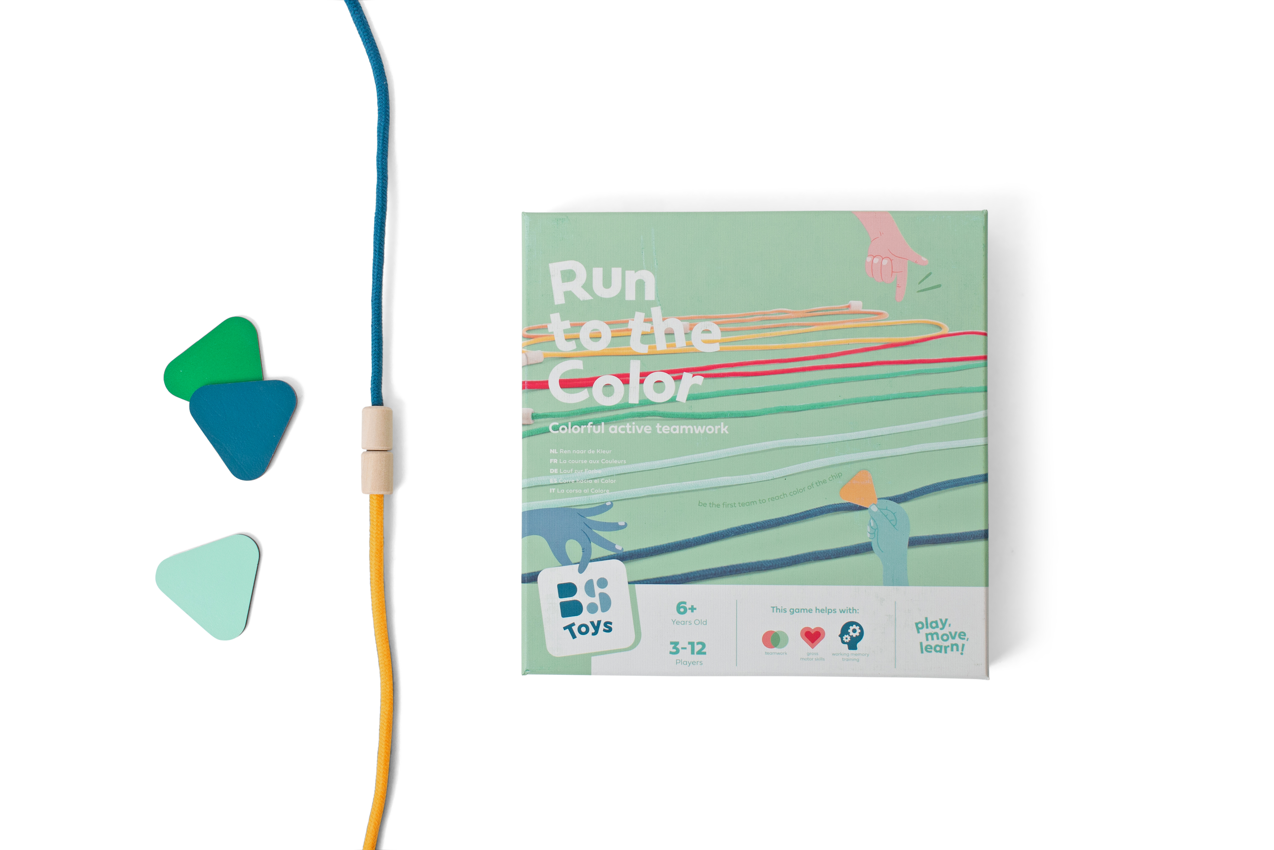 BS Toys Bewegungsspiel "Run to the Color"