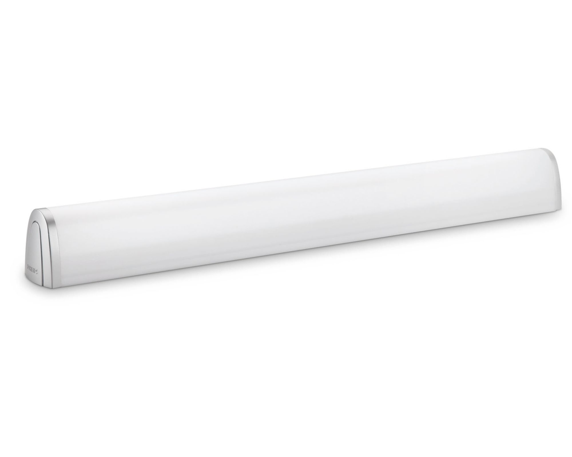 PHILIPS Wandbeleuchtung Volga, Grau, LED, Warmweiß