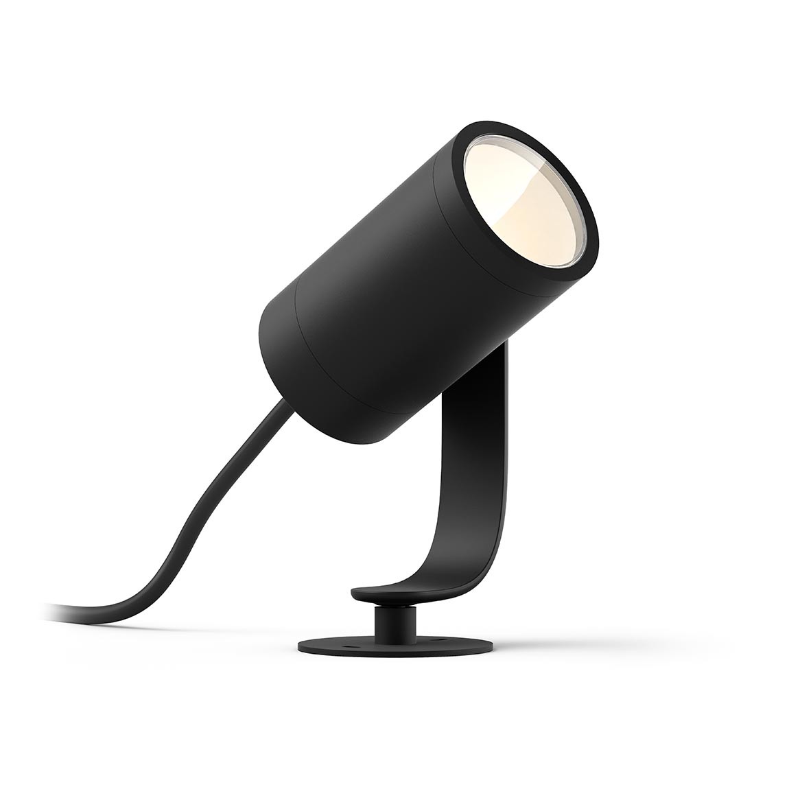 Philips Hue LED Spot Lily Basis Kit (3er-Set) + Philips Hue Outdoor Sensor