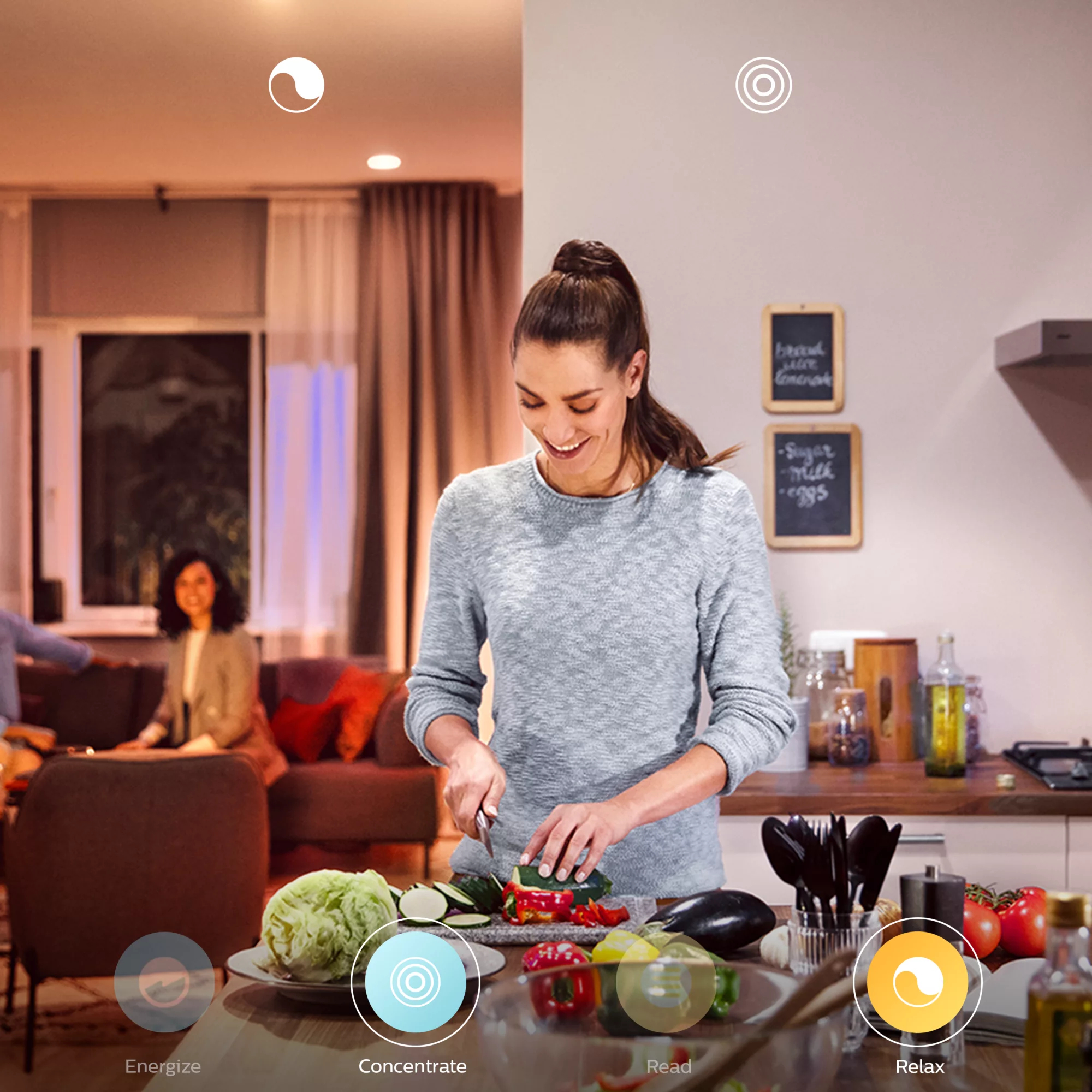 Hue Color Amb. GU10 Bluetooth LED-Reflektor 1er Pack
