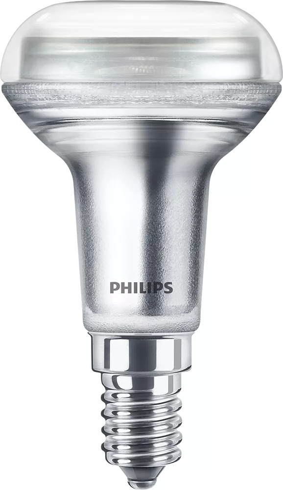 PHILIPS LED-Lampe LED 1,4W R50 E14, warmweiß, nicht dimmbar