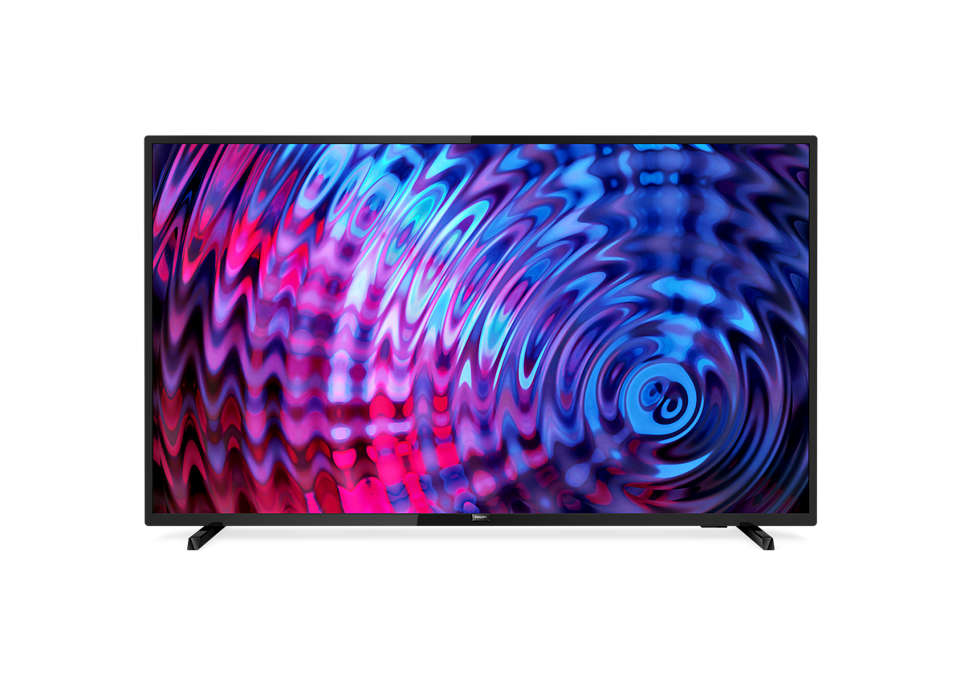 Philips Smart-TV-Fernseher - schwarz