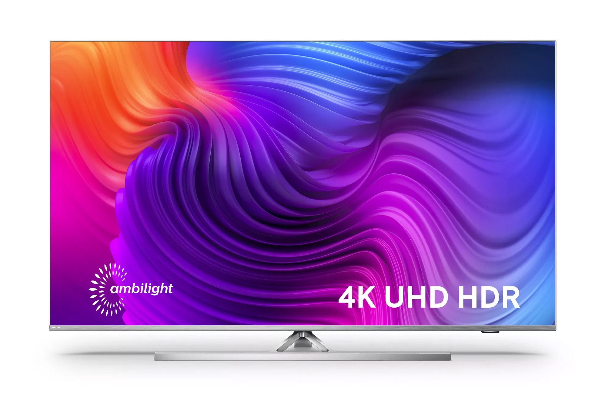 Philips-4K-UHD-Android-TV mit Ambilight »Pus 8506/12« - silber