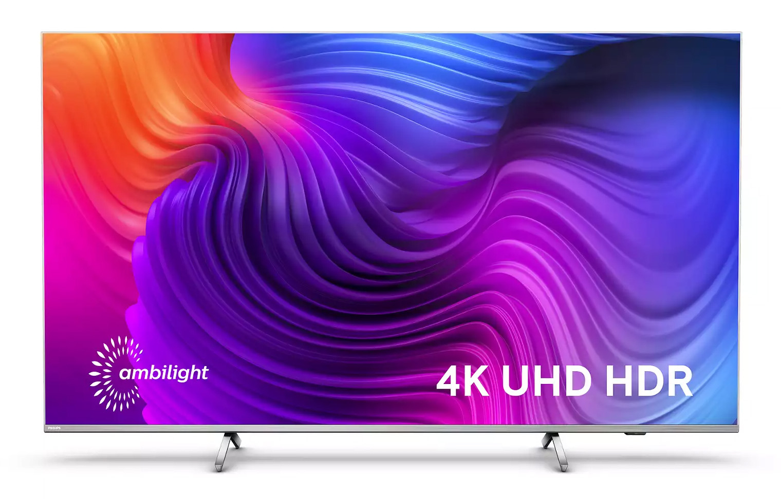 Philips-4K-UHD-Android-TV mit Ambilight »Pus 8506/12« - silber