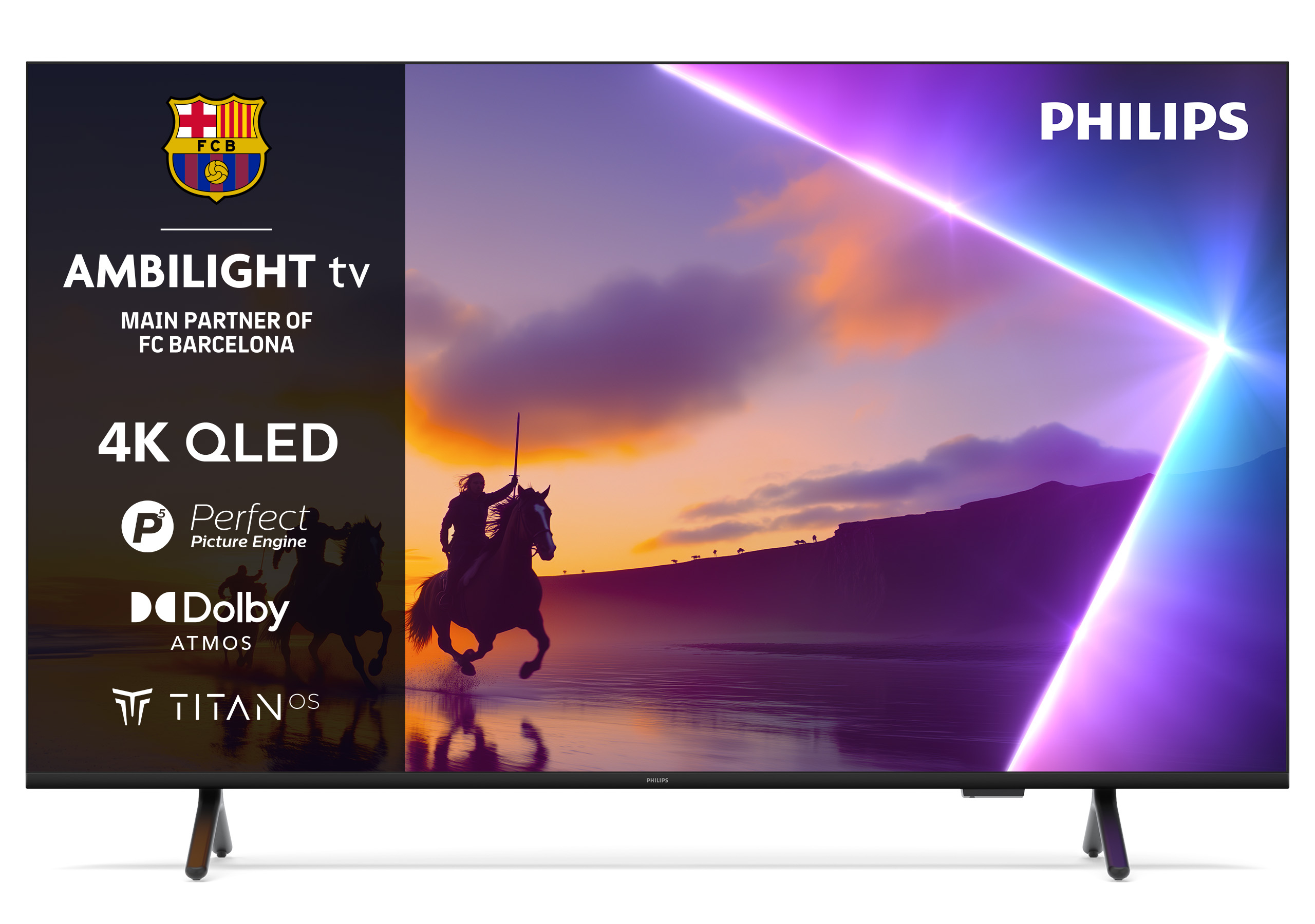 Philips 85PUS8500 LED Ambilight TV (Flat, 85 Zoll / 215 cm, UHD 4K, SMART TV, Ambilight) Mattschwarz (85PUS8500/12)