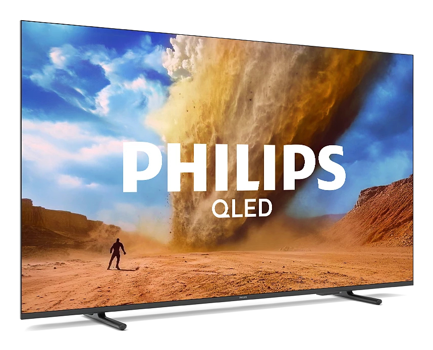 Philips 43PUS7800 QLED TV (Flat, 43 Zoll / 109 cm, UHD 4K, SMART TV) Mattschwarz (43PUS7800/12)
