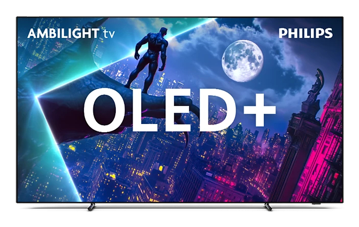 77OLED950/12 194 cm (77") OLED+ Ambilight TV metall
