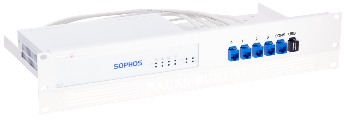 Rackmount.IT RM-SR-T7 - Montageschelle - Weiß - 2U - 0,5 m - Sophos SG 105 Rev.3 - SG 115 Rev.3 - 482 mm (RM-SR-T7)