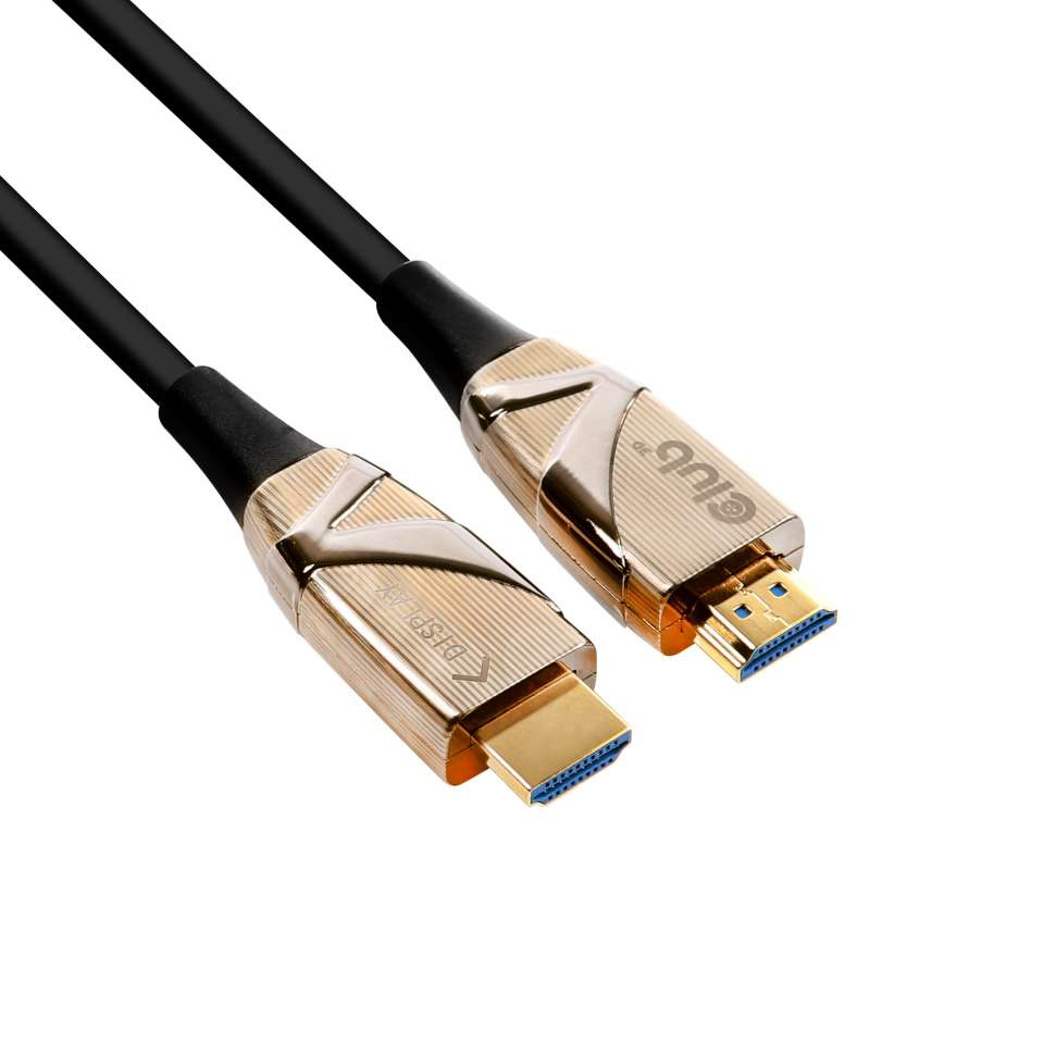 Club 3D CAC-1391 - HDMI-Kabel - HDMI (M) bis HDMI (M) - 50,0m - Hybrid Kupfer/Kohlefaser - halogenfrei, 4K Unterstützung, aktiv (CAC-1391)