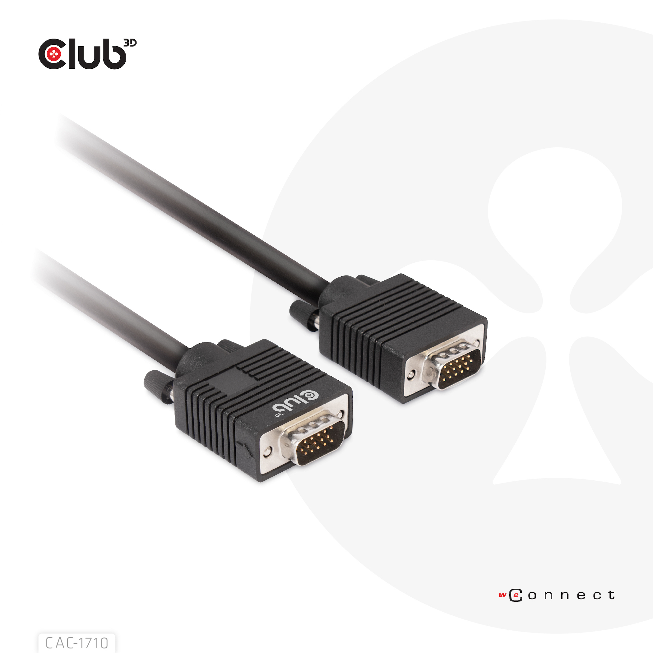 Club 3D - VGA-Kabel - HD-15 (VGA) (M) zu HD-15 (VGA) (M) - 10 m - 1080p-Unterstützung