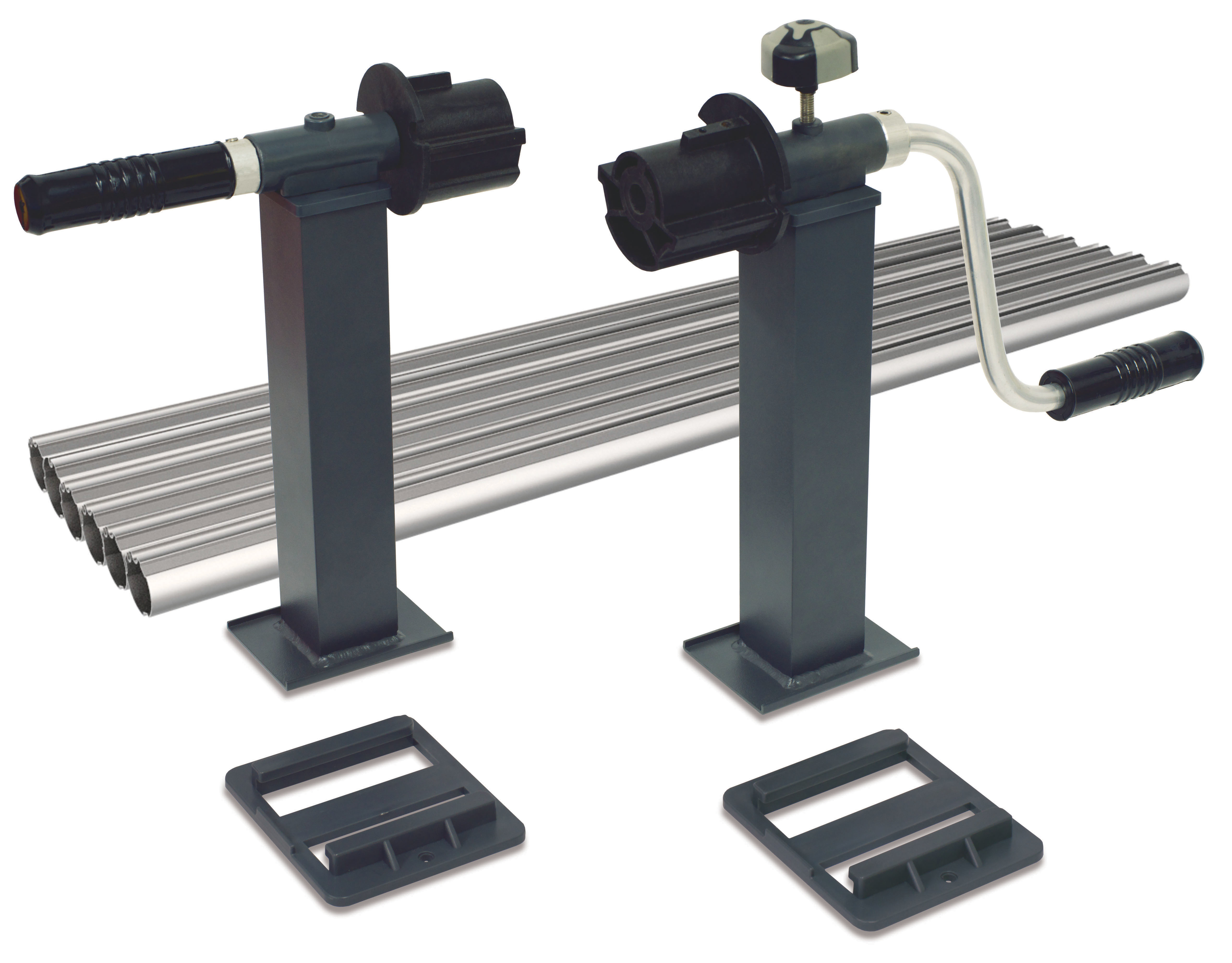 Interline manueller Planenaufroller für Holzpools