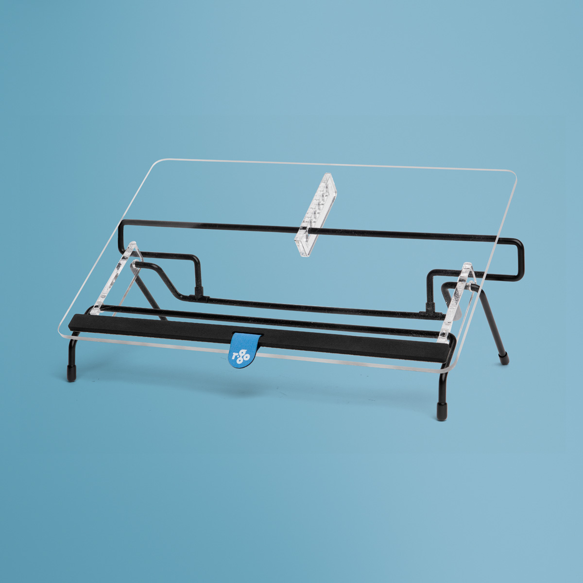 R-Go Tools Dokumentenhalter Flex Read - Mittel einstellbar transparent