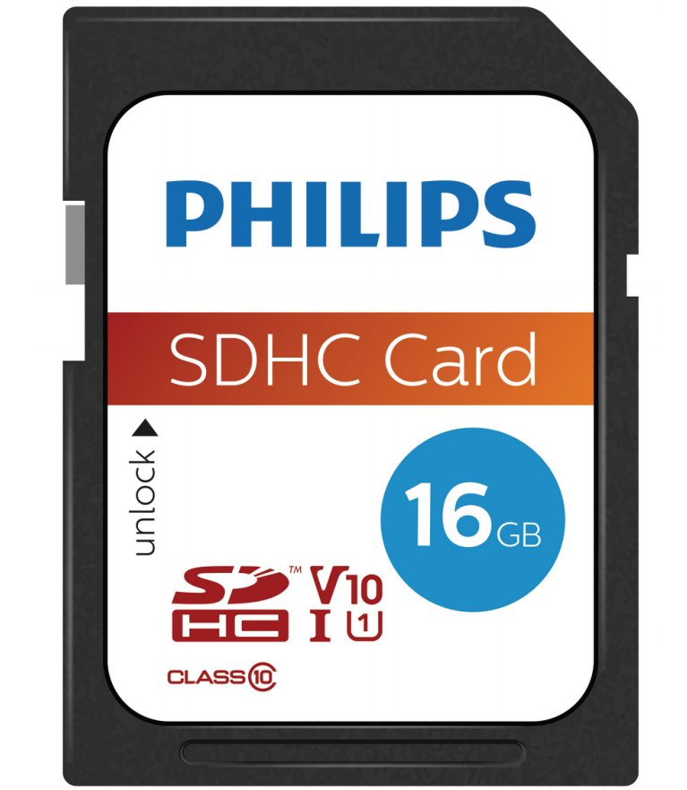 Philips FM16SD45B SD Speicherkarte 16 GB