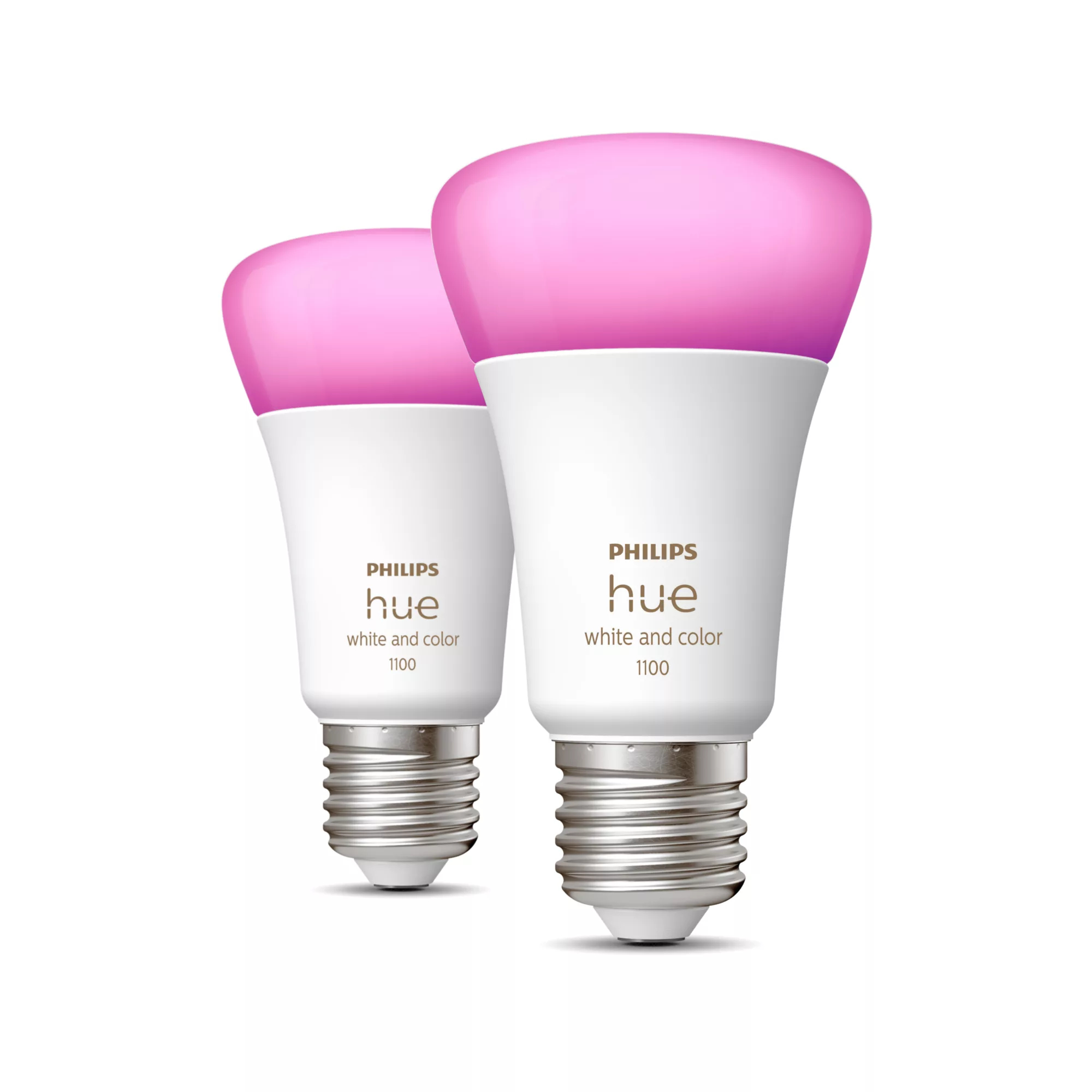 Hue W&C Amb. 9W A60 E27 2er P LED-Leuchtmittel
