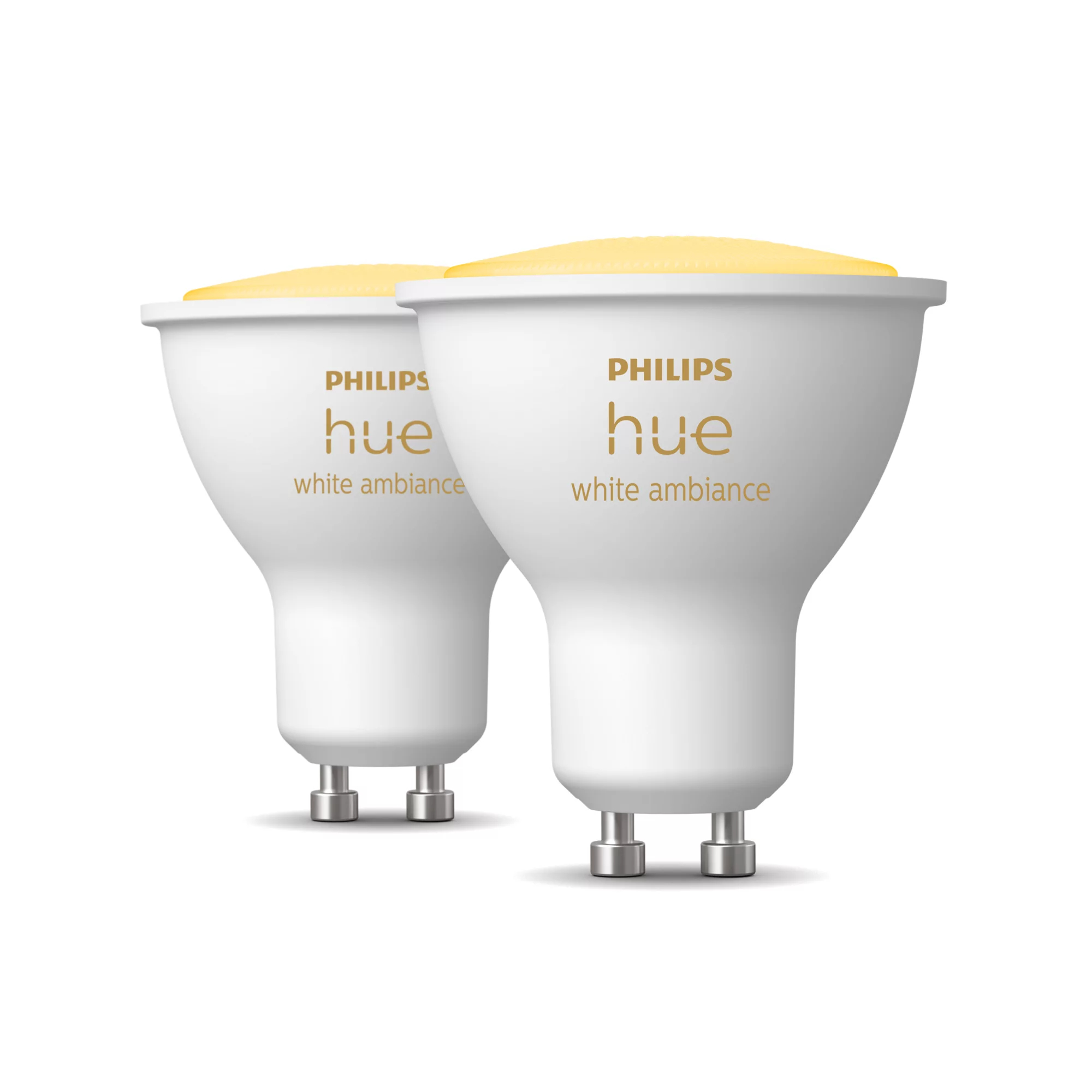 Hue White Ambiance GU10 350lm LED-Reflektor Doppelpack