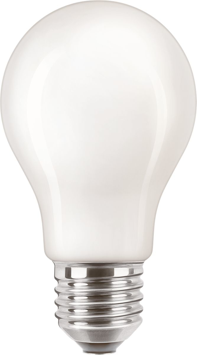 Philips CorePro - LED-Lampe - Form: A60 - matt Finish - E27 - 4.5 W - Warmweiß - 2700 K - Satin, Matte