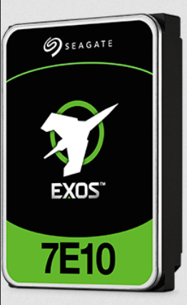 Seagate EXOS 7E10 512E/4K SAS 4 TB interne HDD-Festplatte