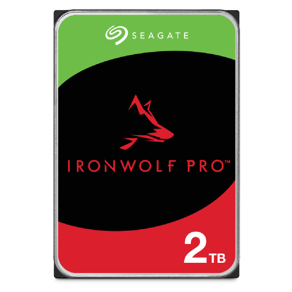 Seagate IronWolf Pro ST2000NT001 - Festplatte - 2TB - intern - 3.5 (8,9 cm) - SATA 6Gb/s - 7200 U/min - Puffer: 256MB - mit 3 Jahre Seagate Rescue Datenwiederherstellung (ST2000NT001)