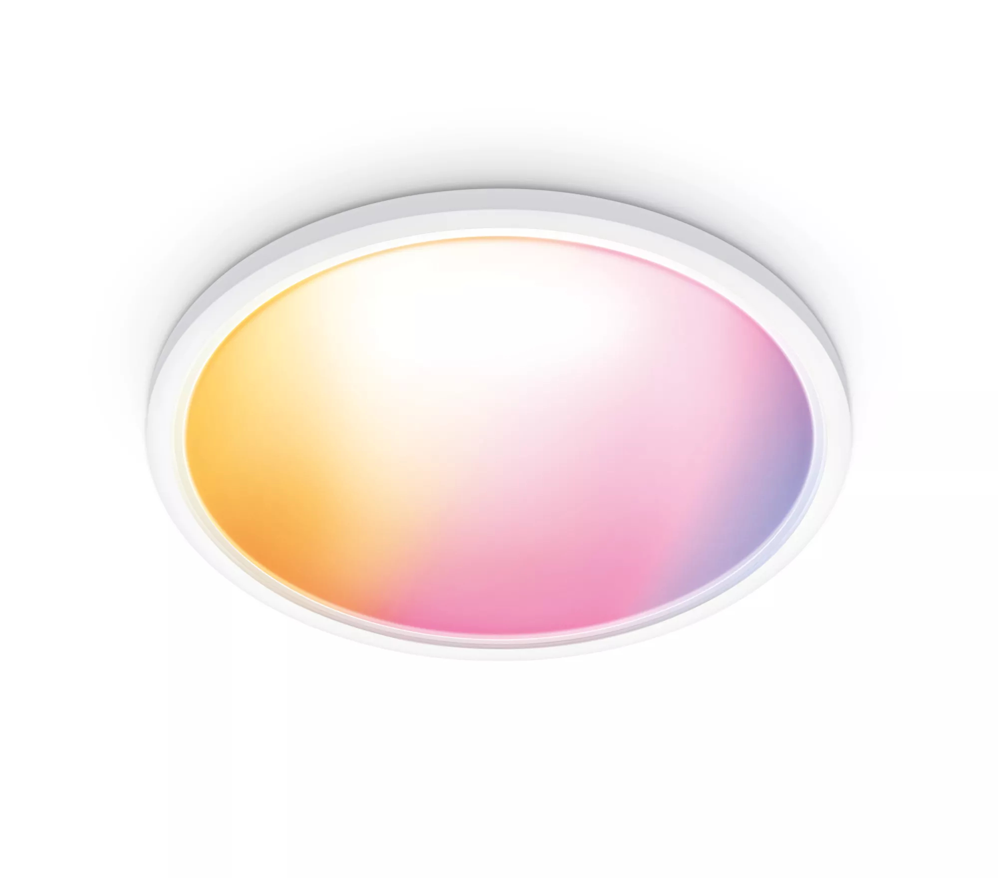 Signify WiZ SuperSlim Deckenleuchte Tunable White&Color 3800lm Weiß