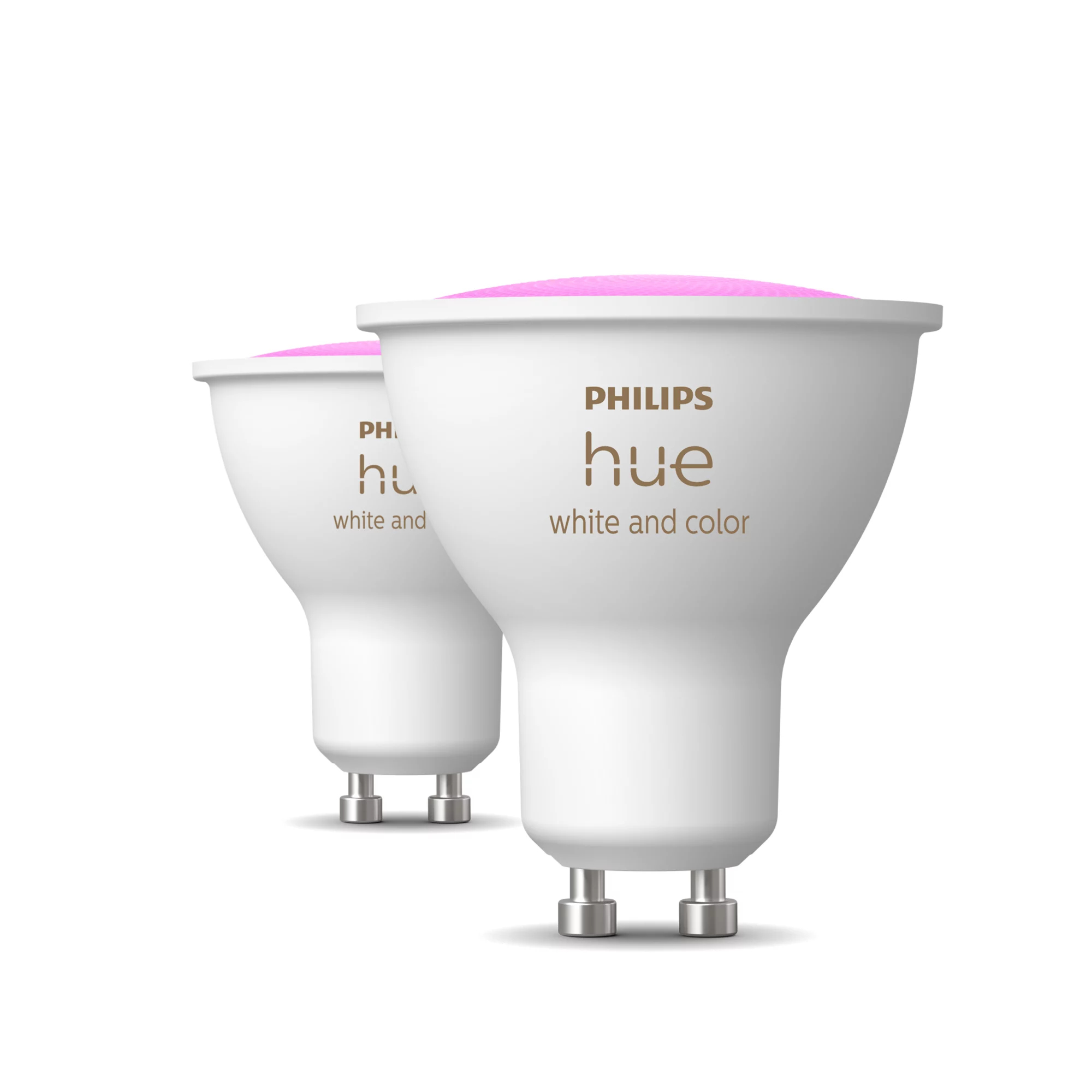 Signify Philips Hue White & Col. Amb. GU10 Doppelpack 2x350lm.