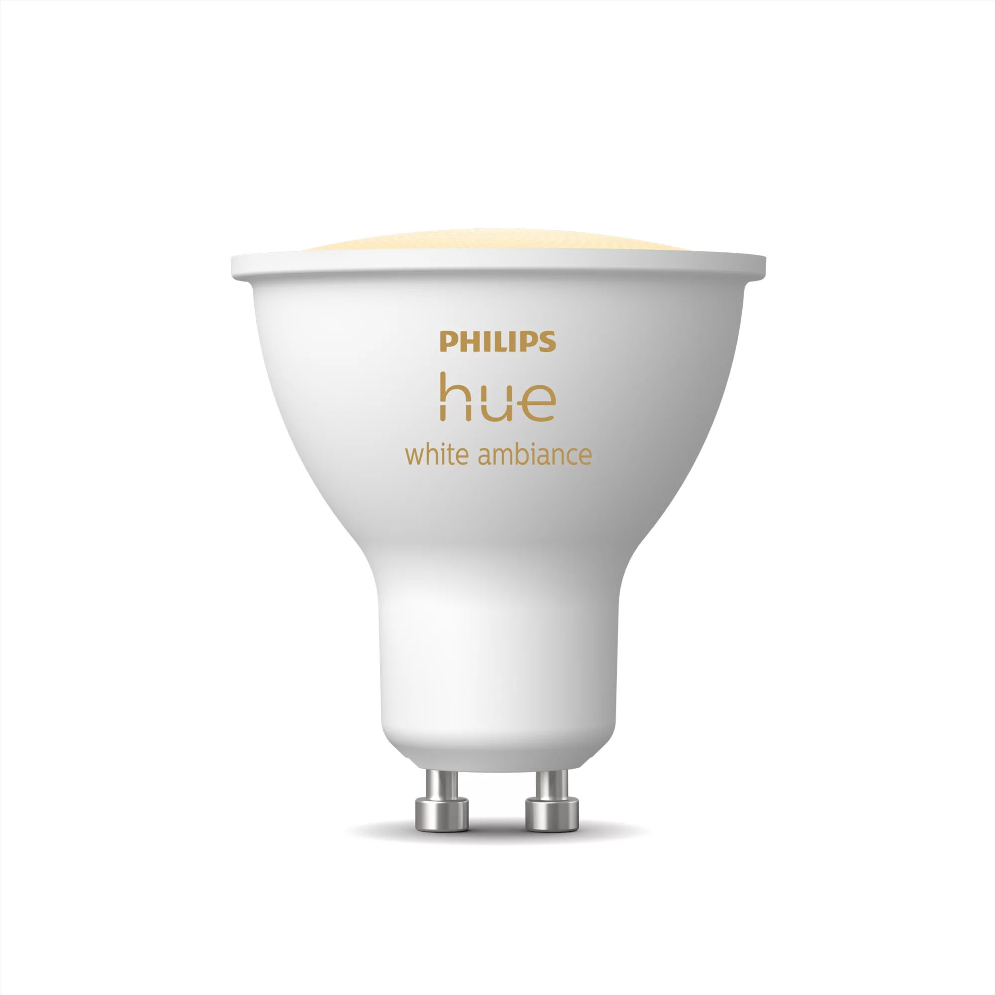 Signify Philips Hue White Ambiance GU10 Einzelpack 350lm