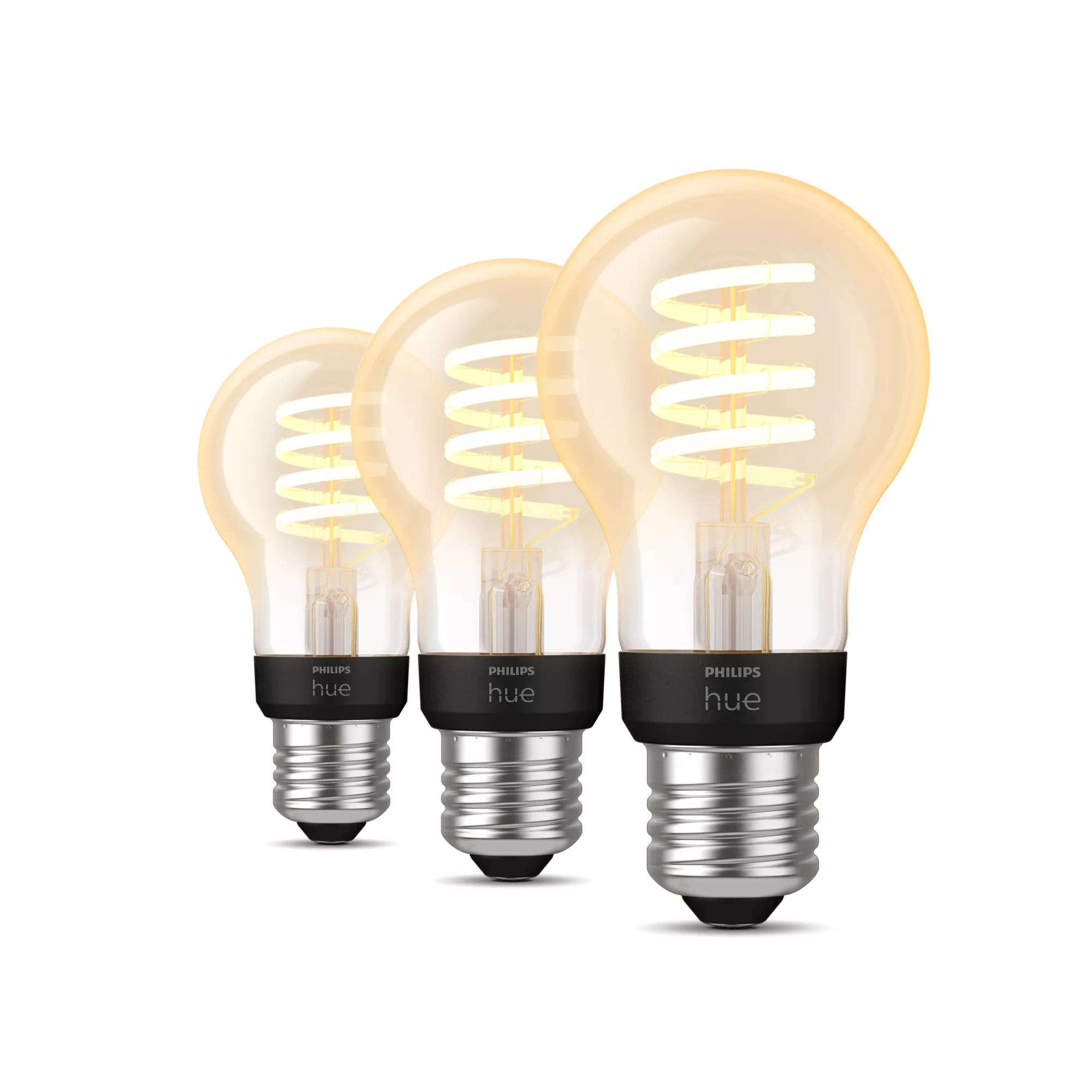 Signify Philips Hue White Ambiance E27 Filament 3erPack